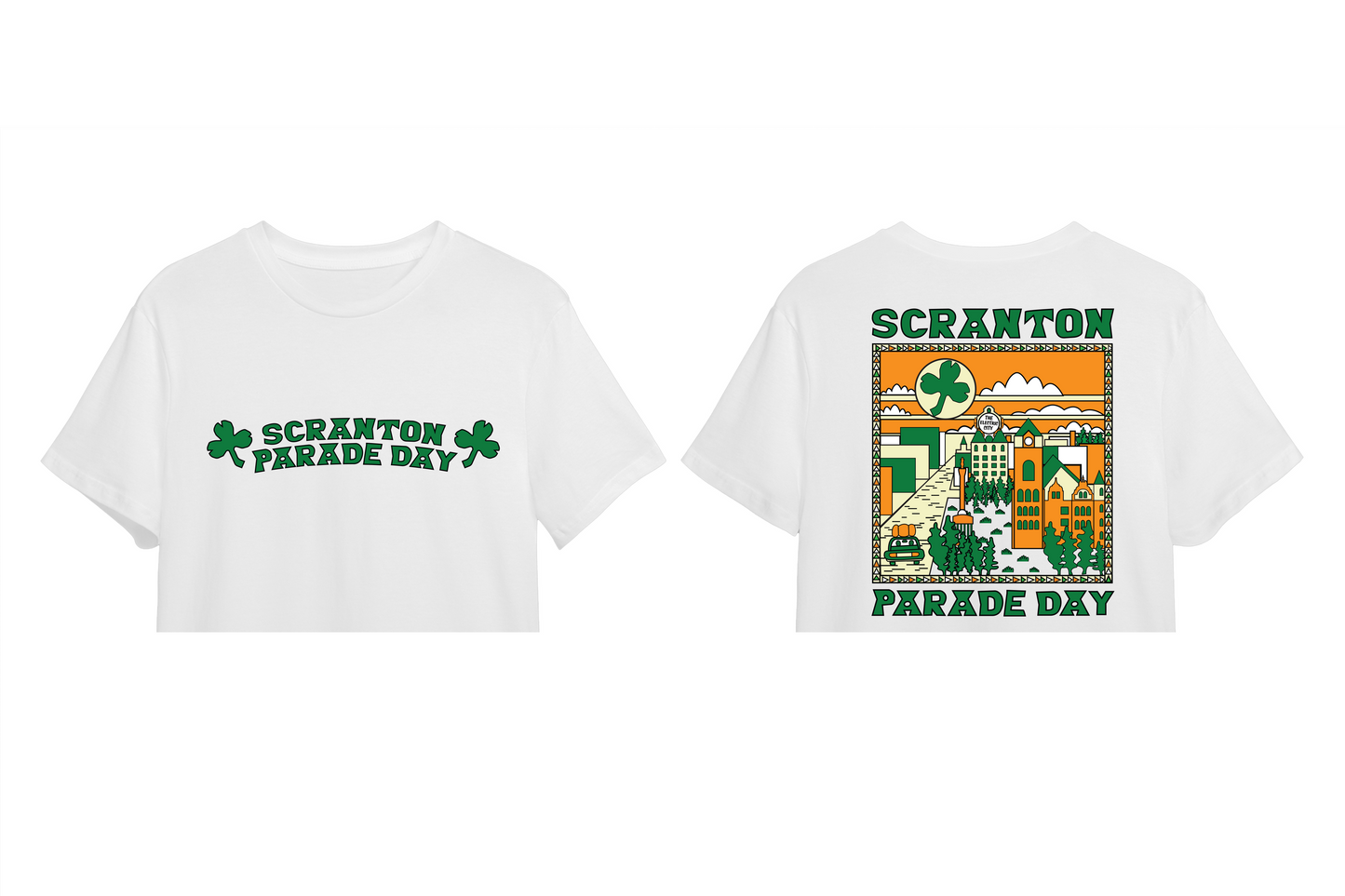 Scranton Parade Day Crop Top